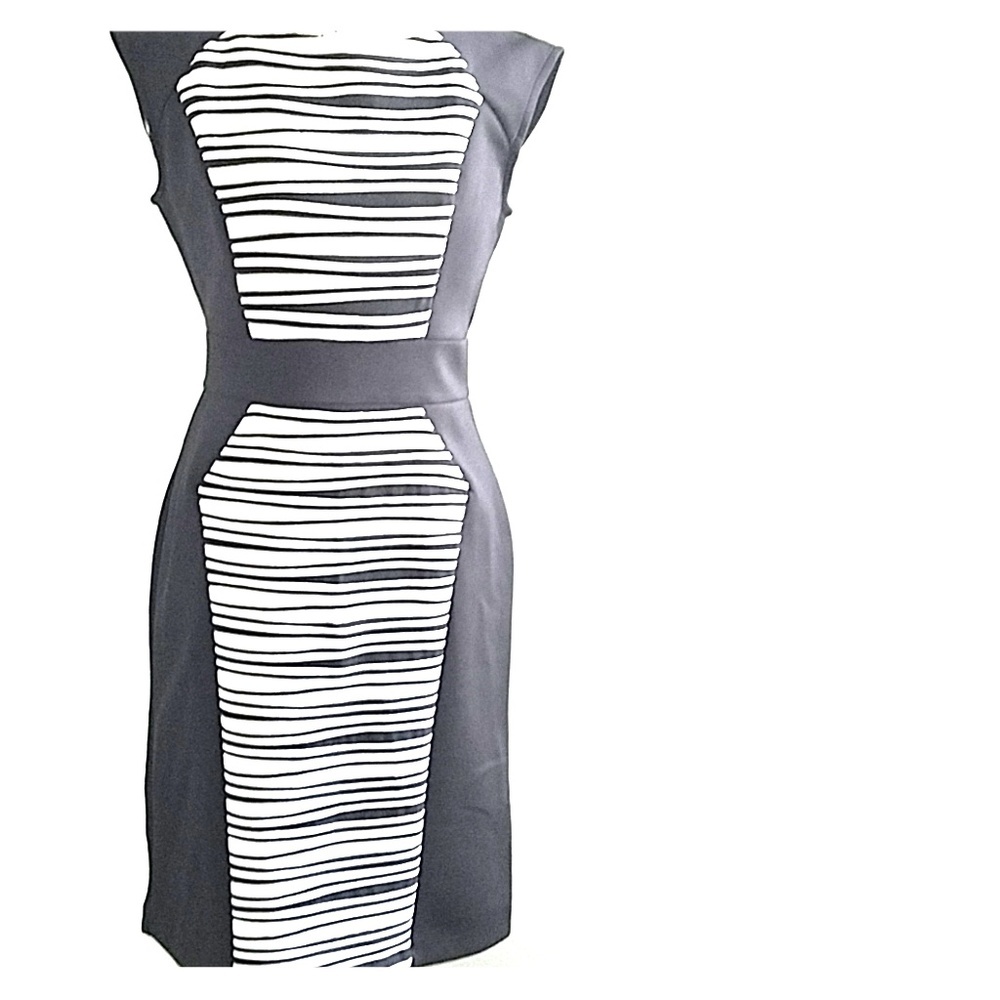 STUDIO ONE WOMEN'S SHORT SLEEVES DRESS  SZ 8